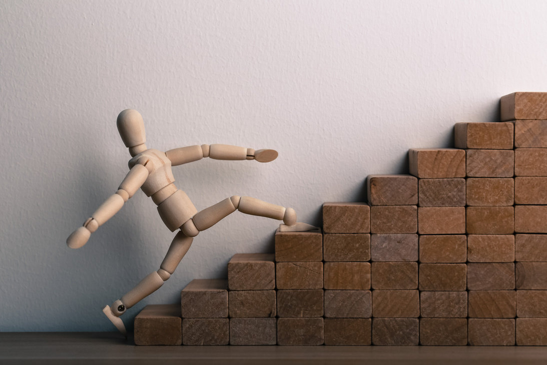 Personal development career concept